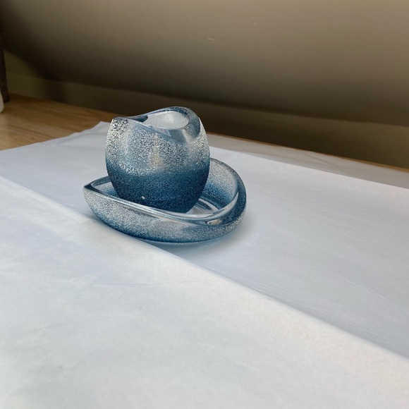 PartyLite Votive Holder and matching Pillar Dish - Picture 5 of 8